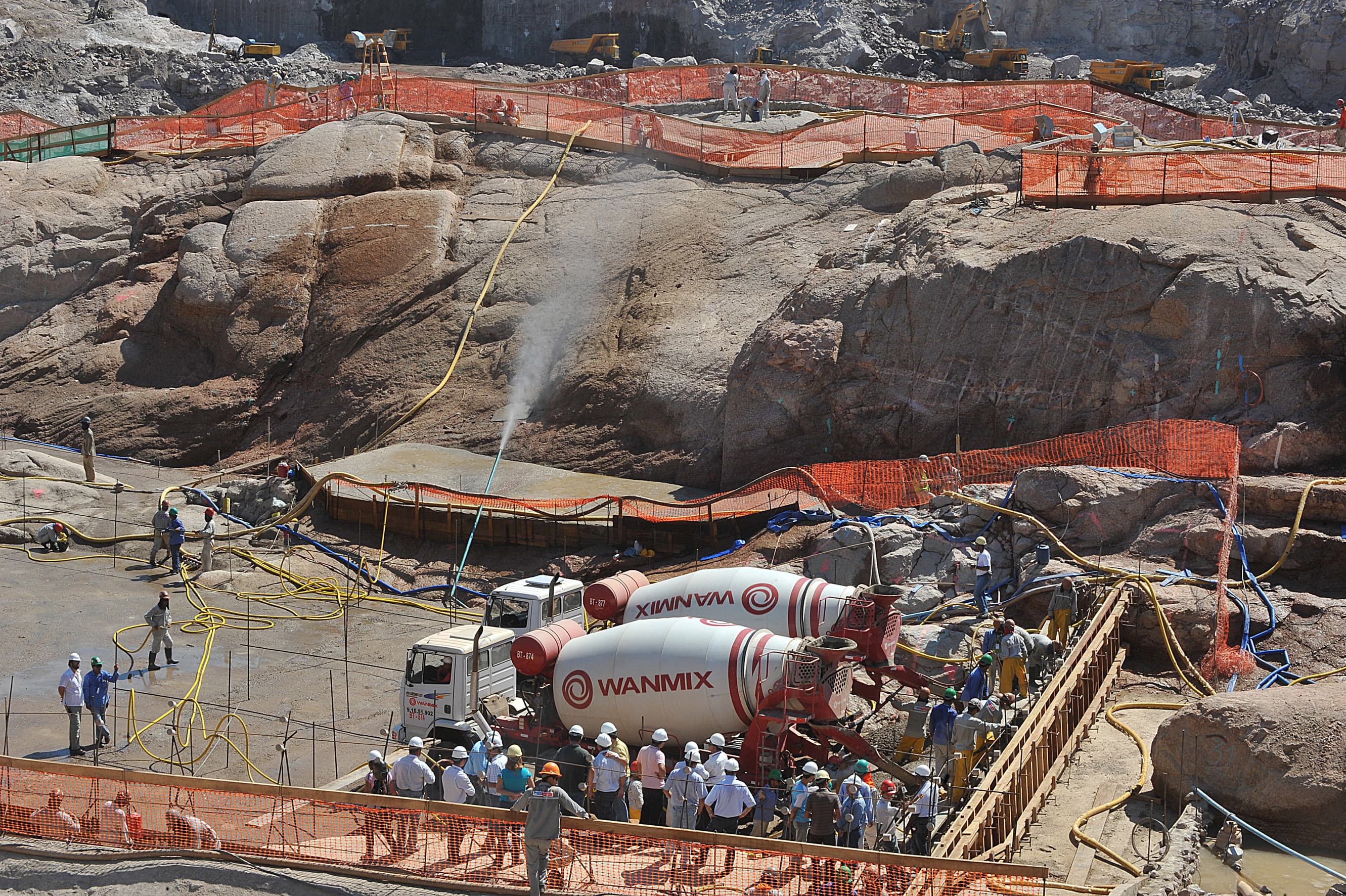 Construção da UHE Santo Antônio — Porto Velho, RO